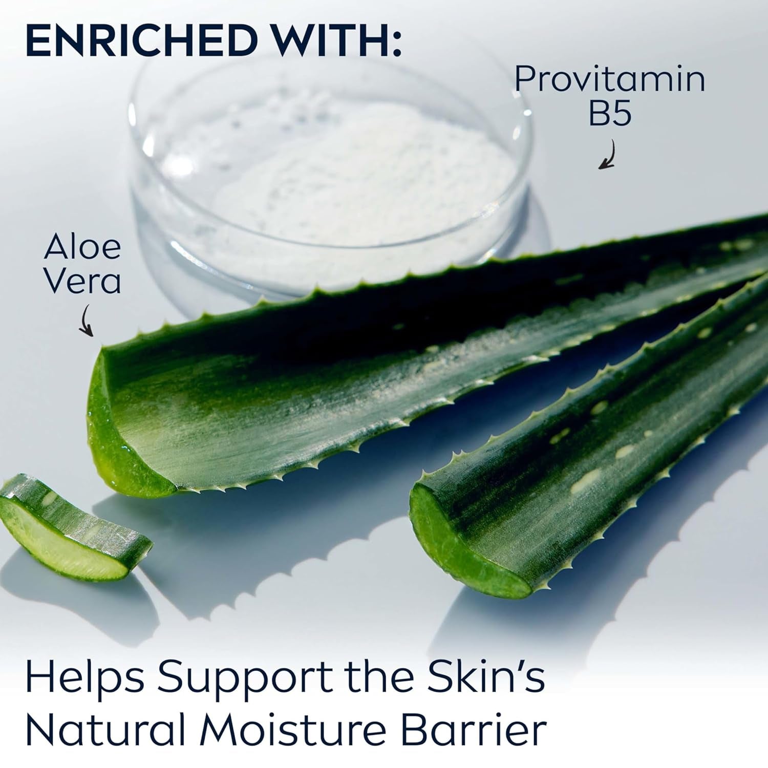Maximum Hydration Moisturizing Face Wash with Aloe Vera, 5 Fl Oz Tube